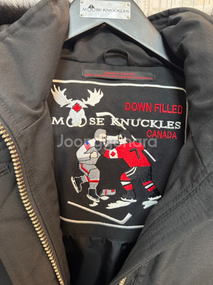 여성 무스너클 패딩--1