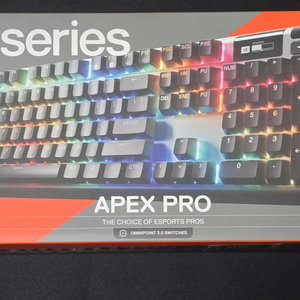 스틸시리즈 APEX PRO GEN3 게이밍 키보드