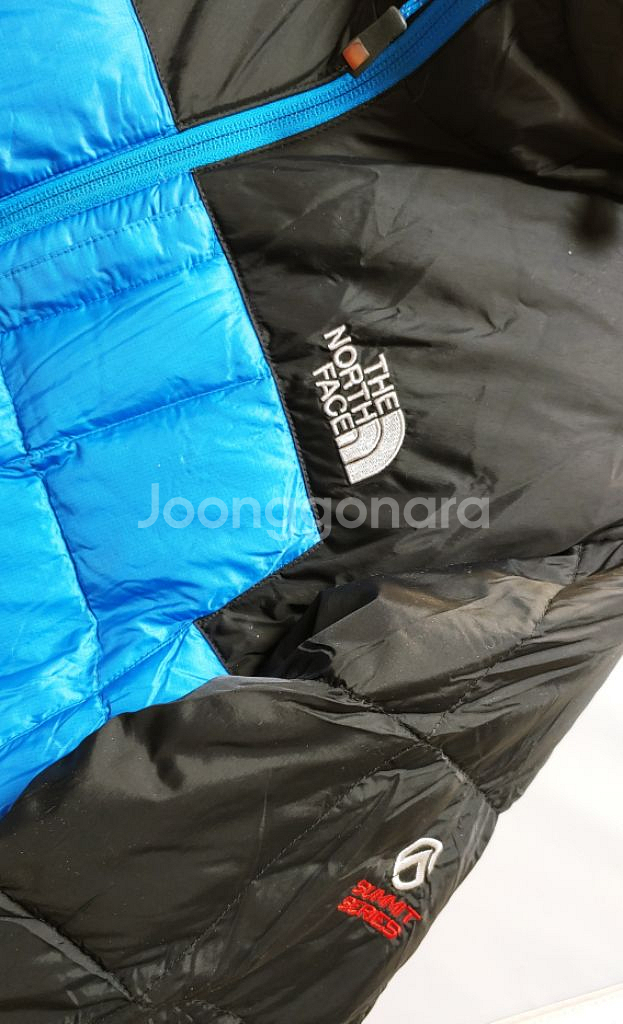 [L] 노스페이스 서밋시리즈 패딩점퍼 블루블랙1291--2