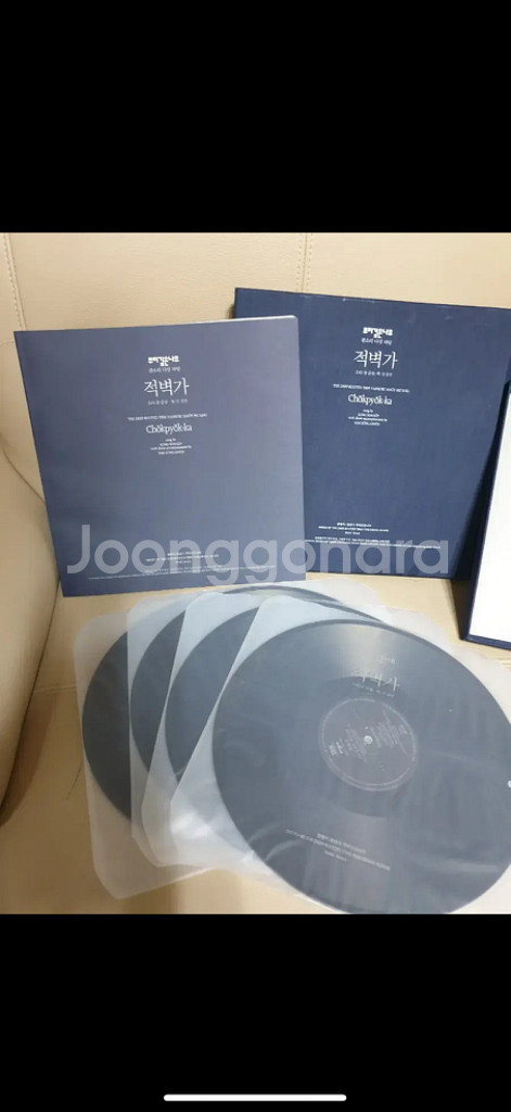 LP 적벽가 4LP박스세트뿌리깊은나무송순섭명창91년초판--0