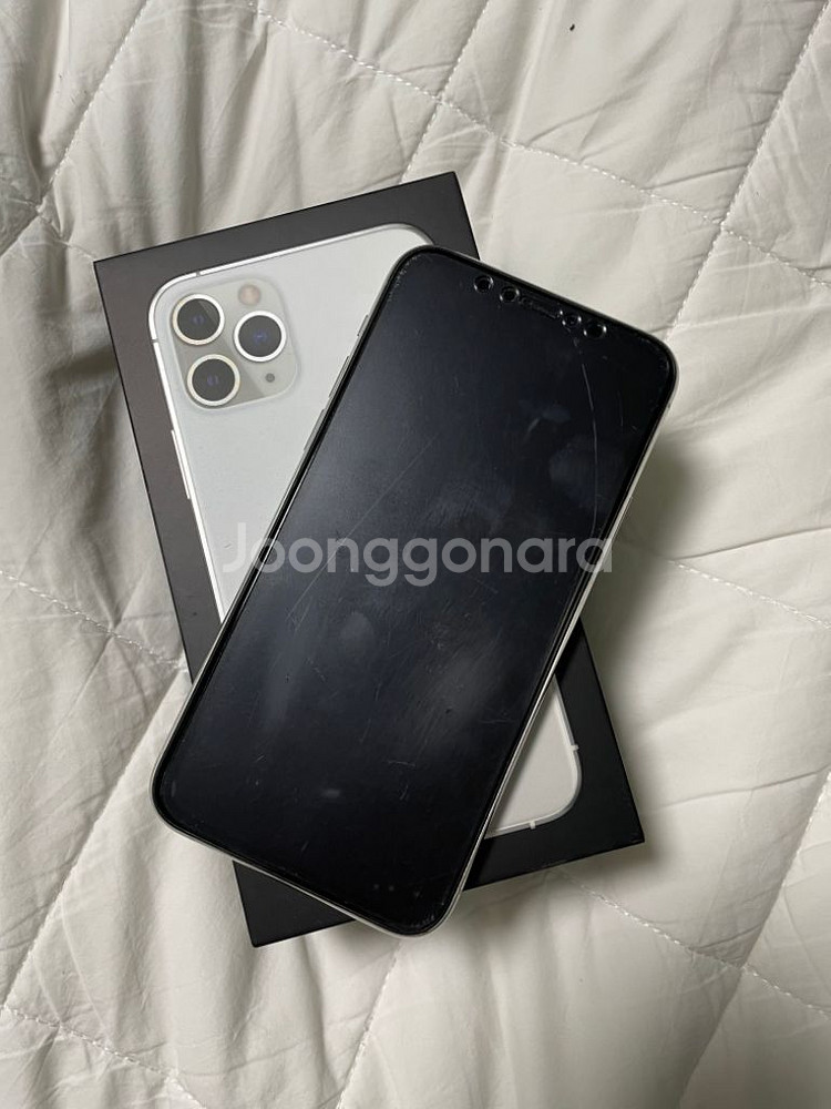 아이폰 11 pro 실버(화이트)--1