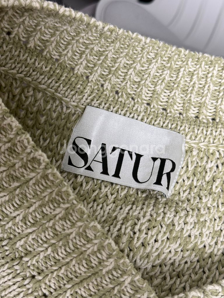 세터(SATUR) 니트 베스트 (L)--2