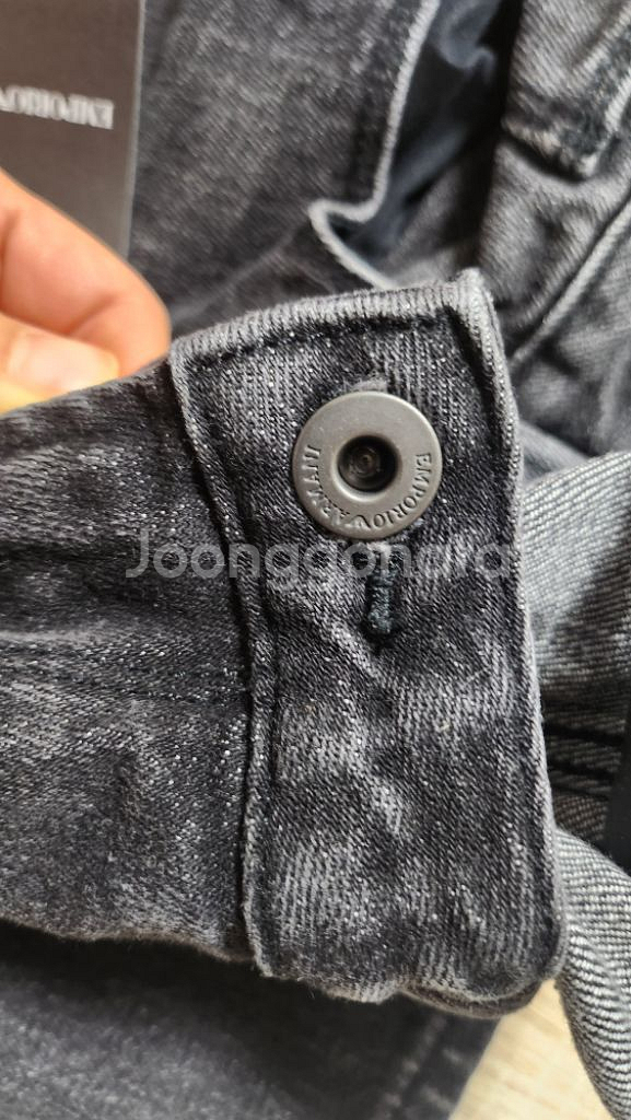 새상품 알마니 블랙진(40) 택있음--5