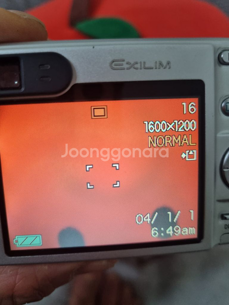 카시오 ex-z55 레트로 디카 빈티지 카메라--4