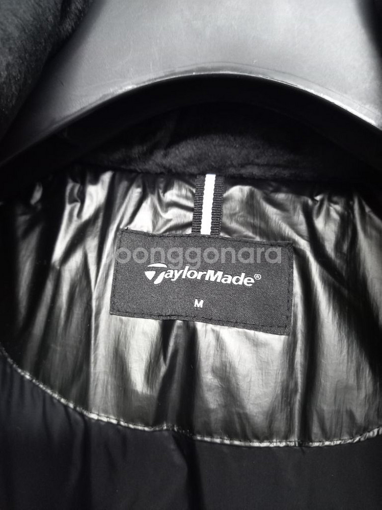 테일러메이드 후드 벨티드 구스다운 패딩베스트 66--8