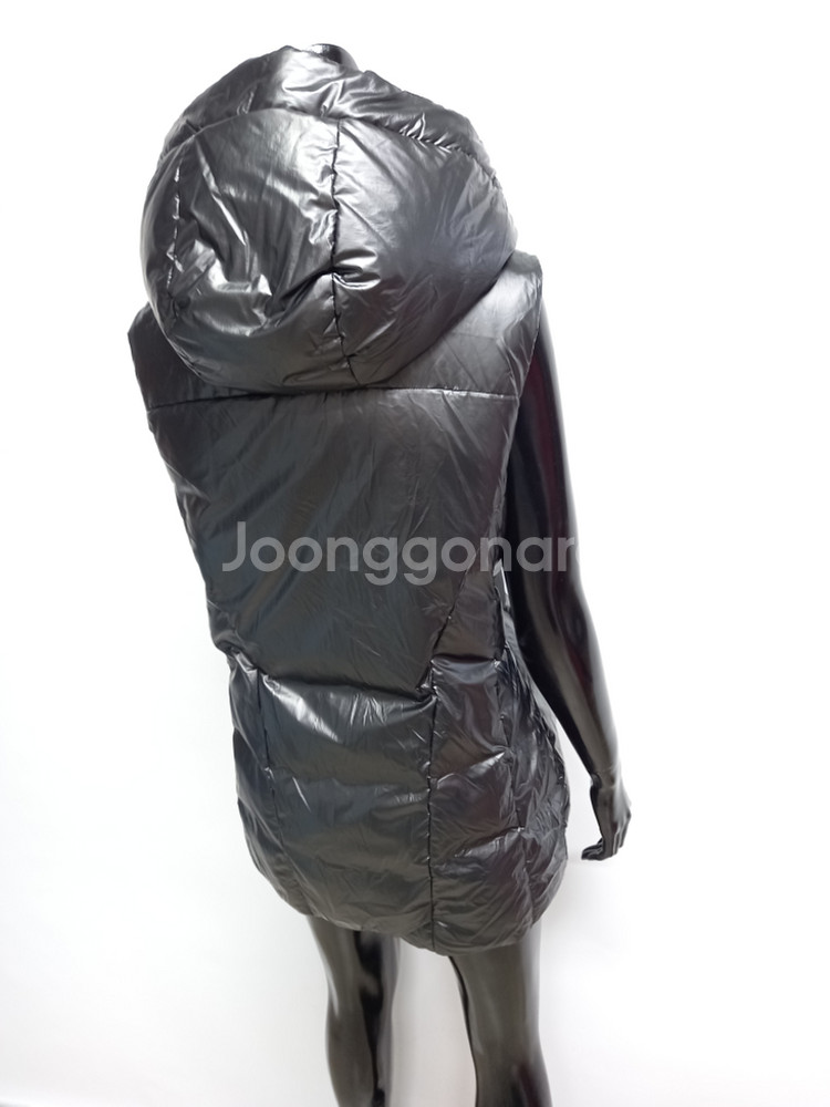 테일러메이드 후드 벨티드 구스다운 패딩베스트 66--5