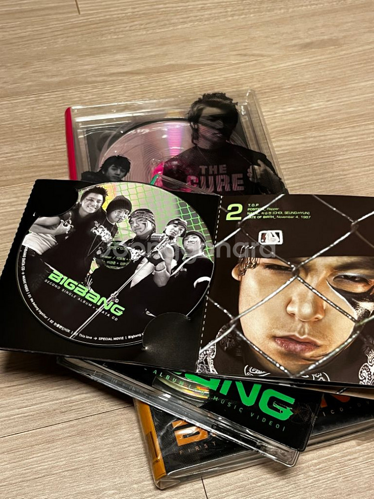 빅뱅 데뷔 앨범 싱글 1,2,3 일괄, 택포--8