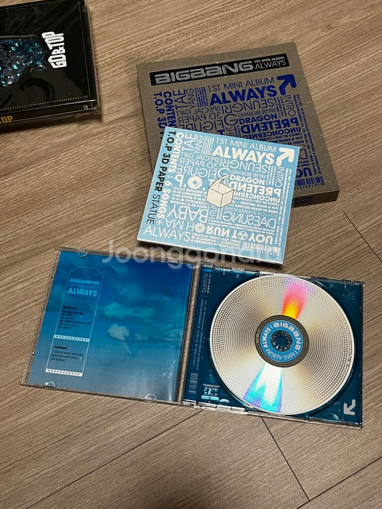 빅뱅 미니앨범 1집 ALWAYS 종이접기포함--4