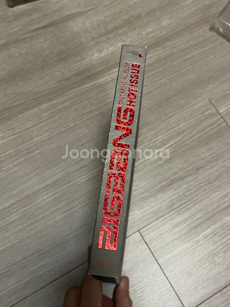 빅뱅 미니앨범 2집 HOT ISSUE 종이접기포함--3