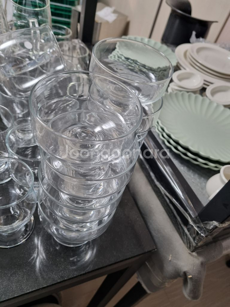 아포카토 잔 (유리) 260ml*4개--2