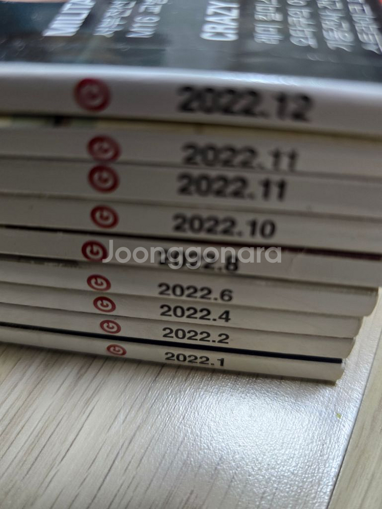크레이지 자이언트 2022년 과월호 일괄 팝니다--6