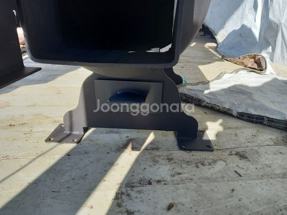 화목난로 고기불판 탈부착 테이블 입니다--5