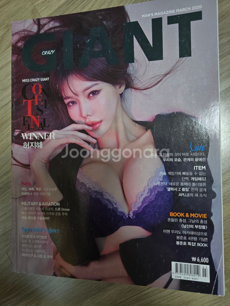 크레이지 자이언트 2020년 과월호 일괄 팝니다--2