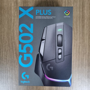 로지텍 정품 G502X Plus 블랙 미개봉