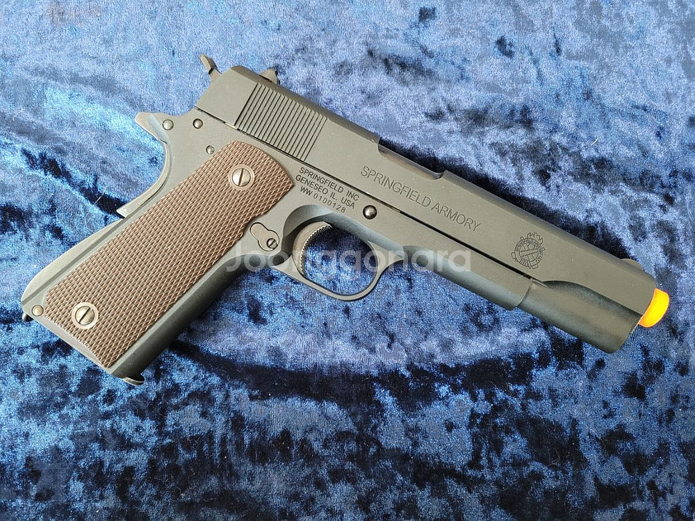 콜트 M1911 가더 메탈 킷, 스틸 바렐, 스틸 멈치--4