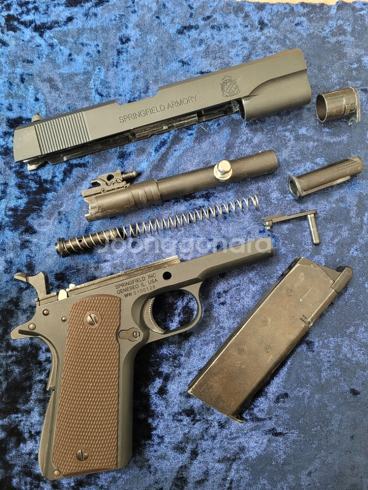 콜트 M1911 가더 메탈 킷, 스틸 바렐, 스틸 멈치--2