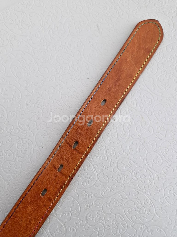 Laurent Benon 통가죽벨트--4