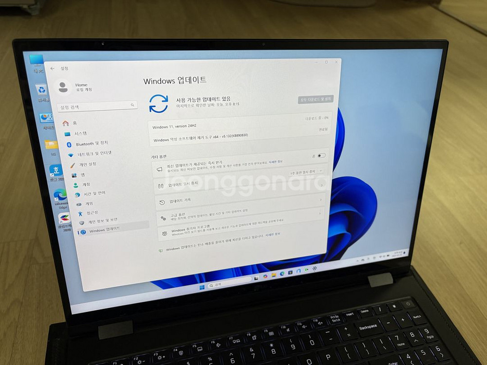 lg그램 360 블랙 i7 16인치 노트북 판매합니다!--5