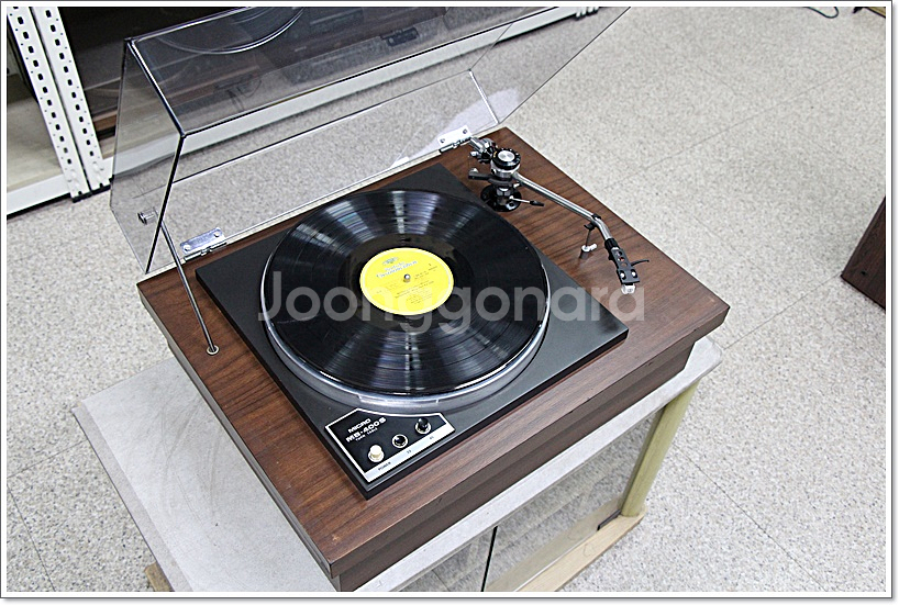 마이크로 A급 수동 벨트구동 턴테이블 MB-400S--5