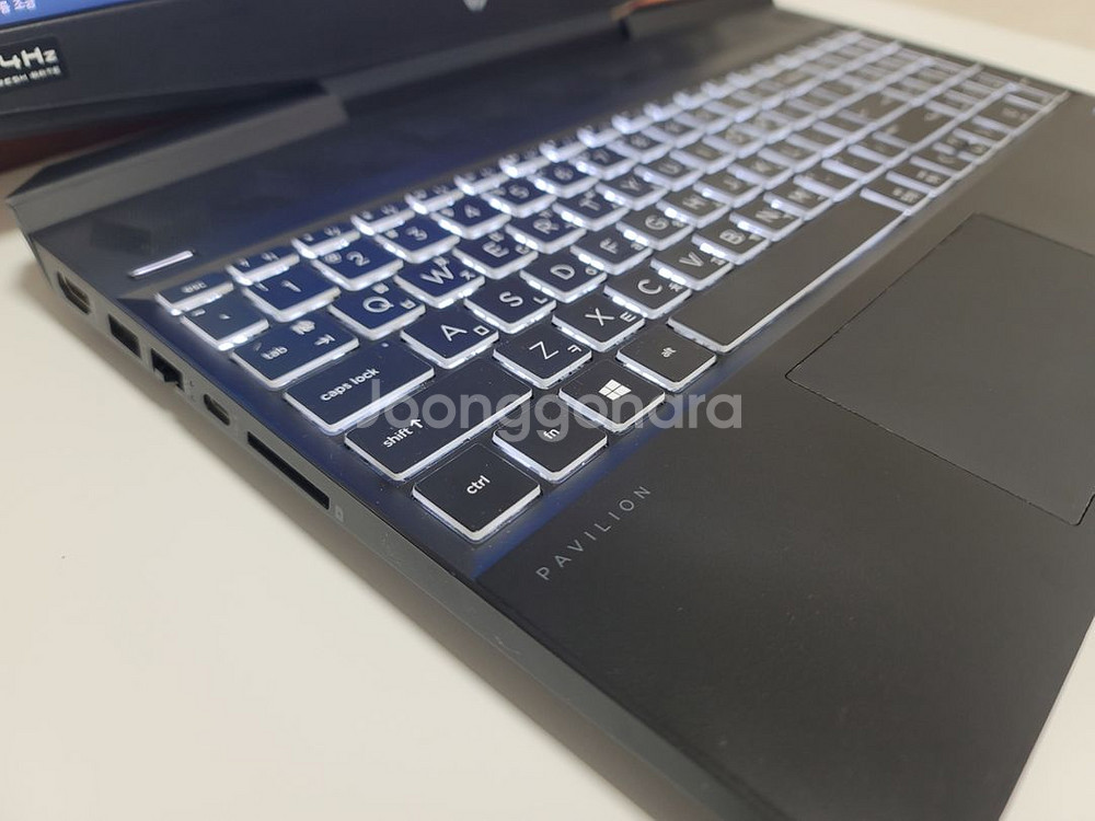 HP Pavilion 1660ti 게이밍 노트북--5