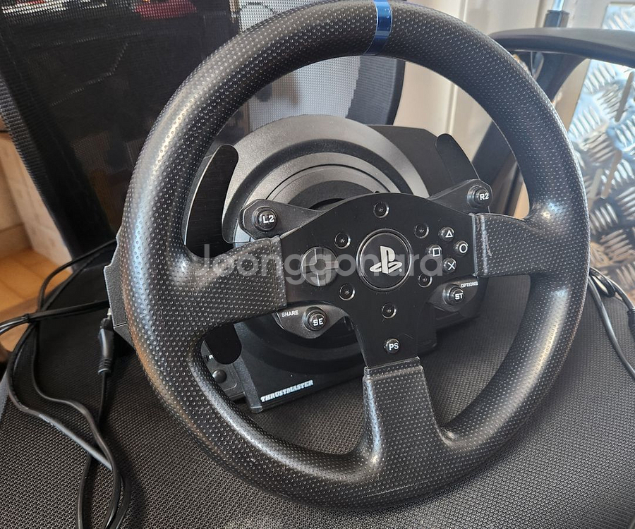 트러스트마스터 T300 rs 2페달 레이싱휠--0