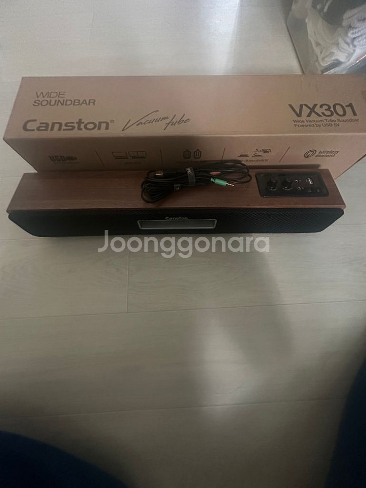 캔스톤 VX301 진공관 스피커--1