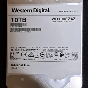 WD 10Tb hdd