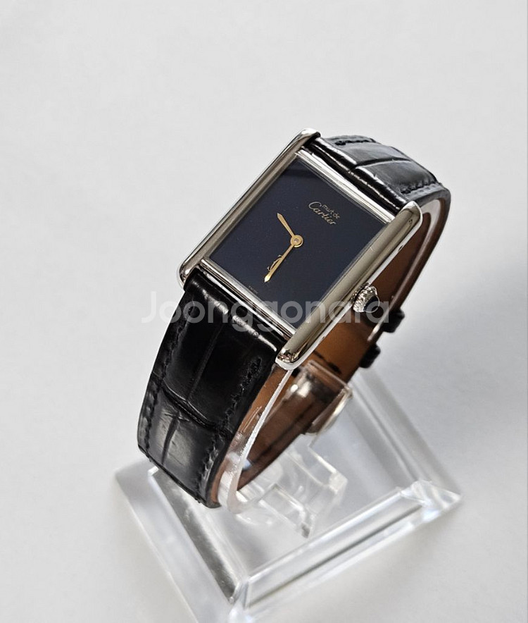 까르띠에 수동여성용가죽시계/Swis--4