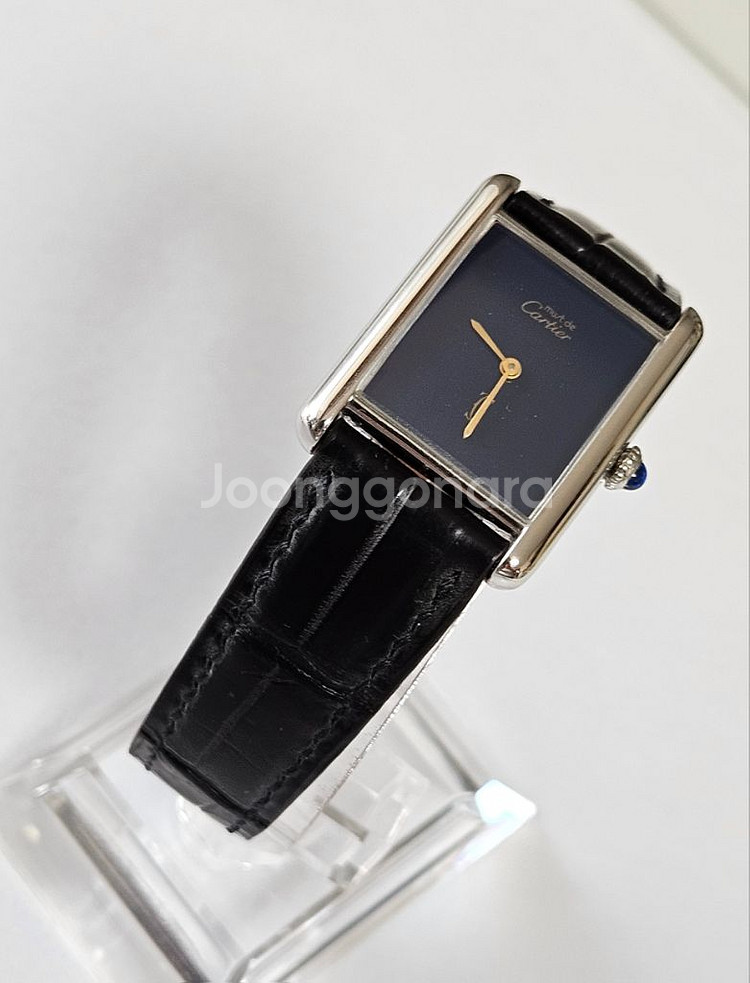 까르띠에 수동여성용가죽시계/Swis--3