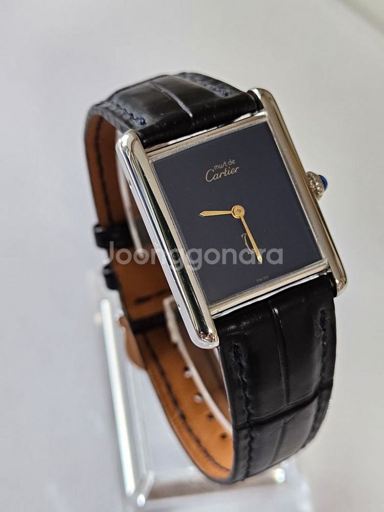 까르띠에 수동여성용가죽시계/Swis--1