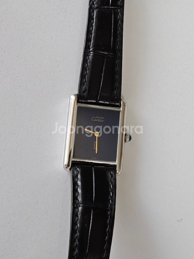 까르띠에 수동여성용가죽시계/Swis--9