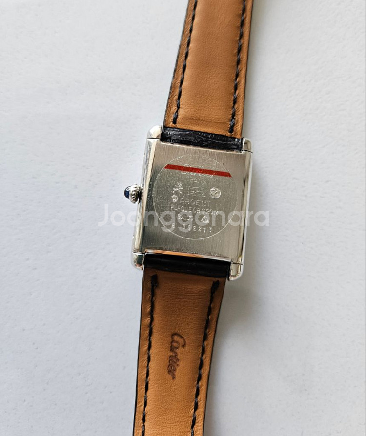 까르띠에 수동여성용가죽시계/Swis--5