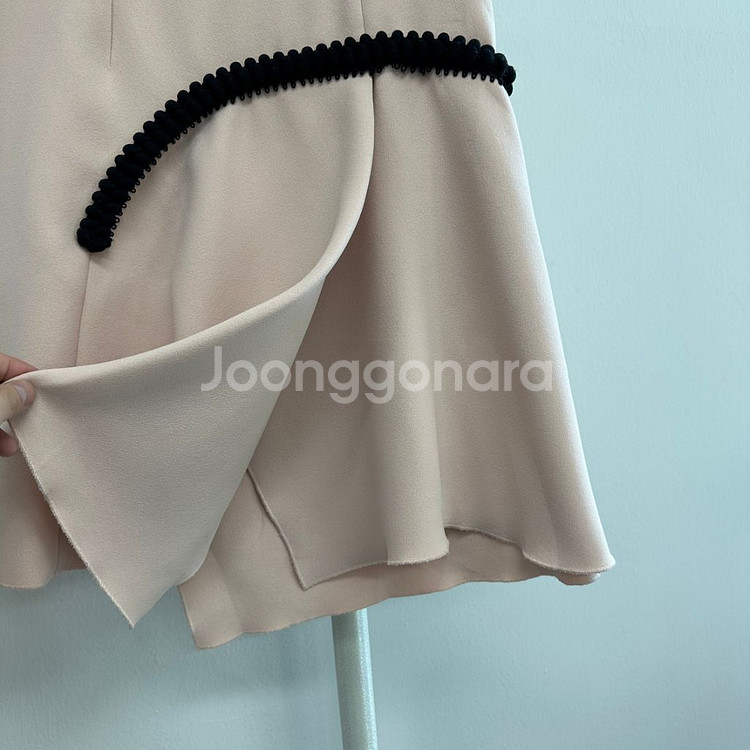 까르뱅 디자인 스커트--3