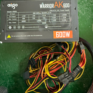 aigo 600w 파워 새상품