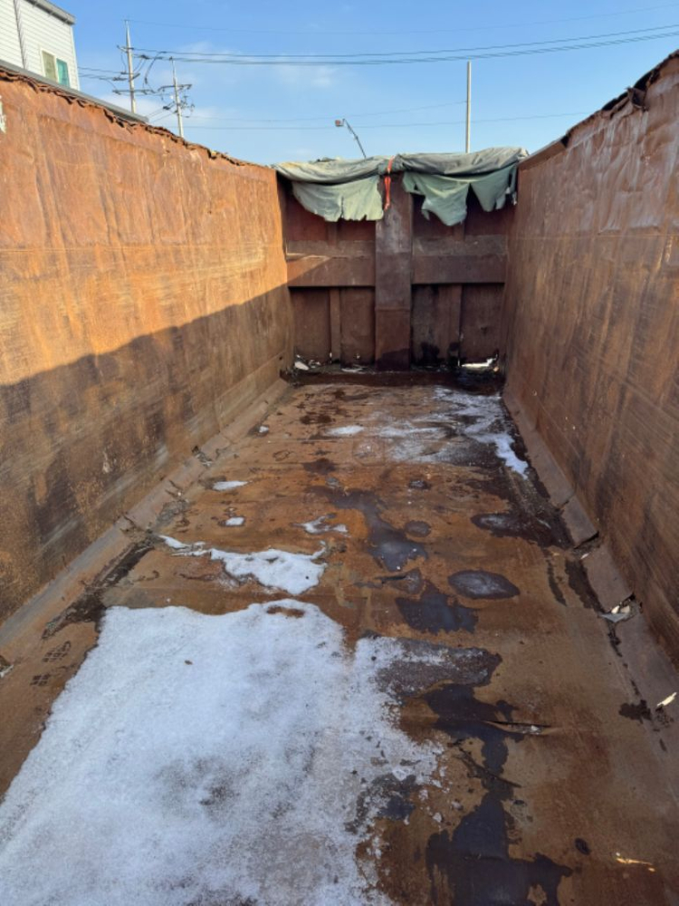 50루베암롤박스 고정용암롤박스 고철방통 쓰레기박스 판매 이미지