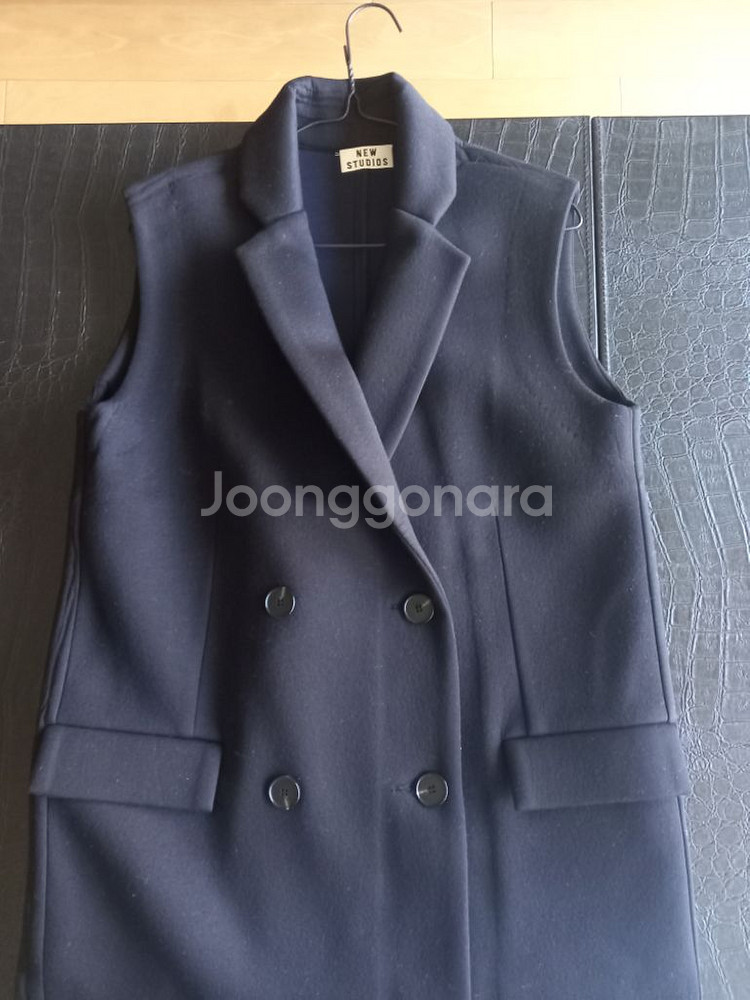 NEW STUDIOS 롱베스트 블랙 새제품--7
