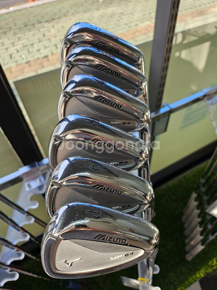 중고골프채 미즈노 MP64 남성용 중고 아이언세트--3