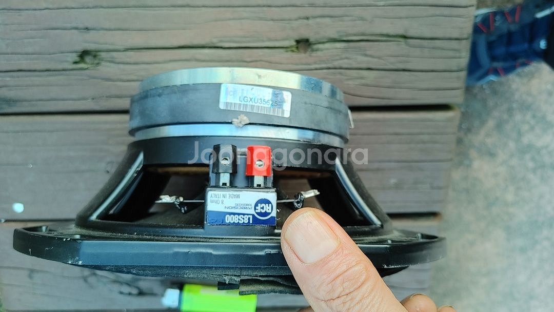반응없는 이태리제 RCF L8S800우퍼스피커--1