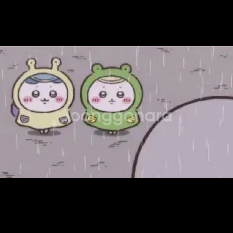 치이카와 먼작귀 하치와레 우비 마스코트 누이 인형--1