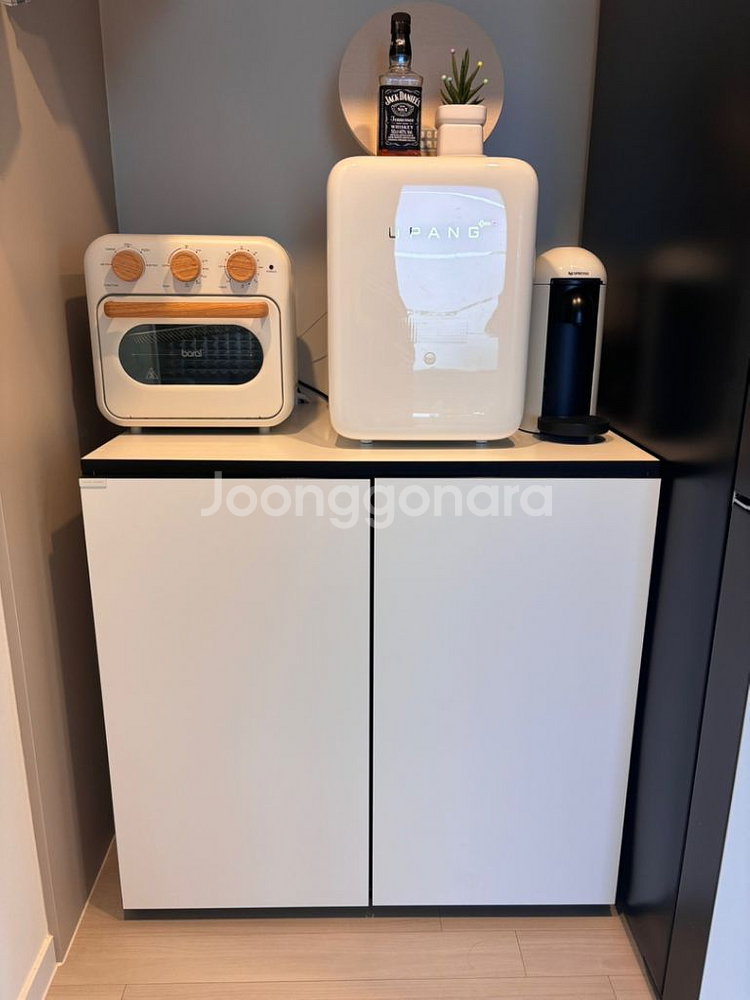 비스포크 오브제 전자레인지 하부장 주방수납장 판매--2