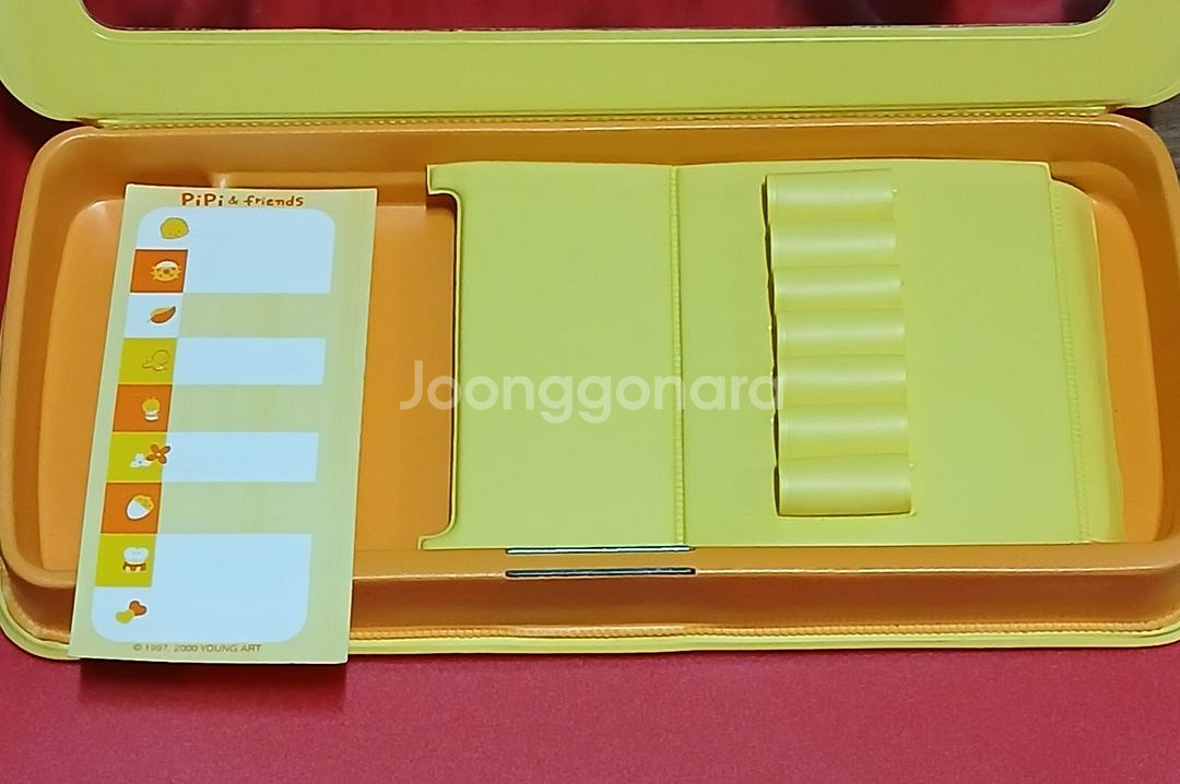 (고전문구) 2000년 영아트피피필통--4