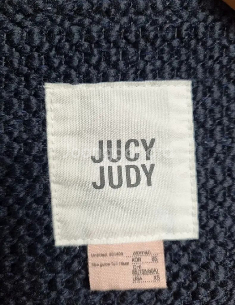 (택포) 쥬시쥬디 트위드자켓 85 (네이비)가격내림--5