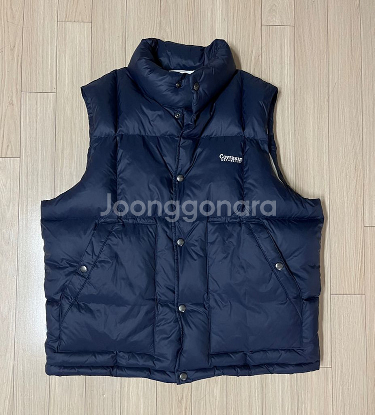 커버낫 패딩 조끼 다운--2