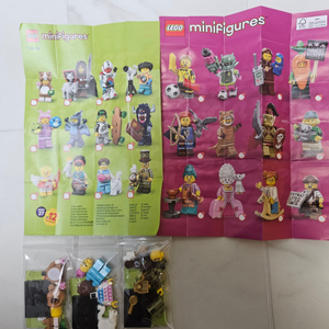 lego 레고 시즌27 미니피규어 4개팝니다