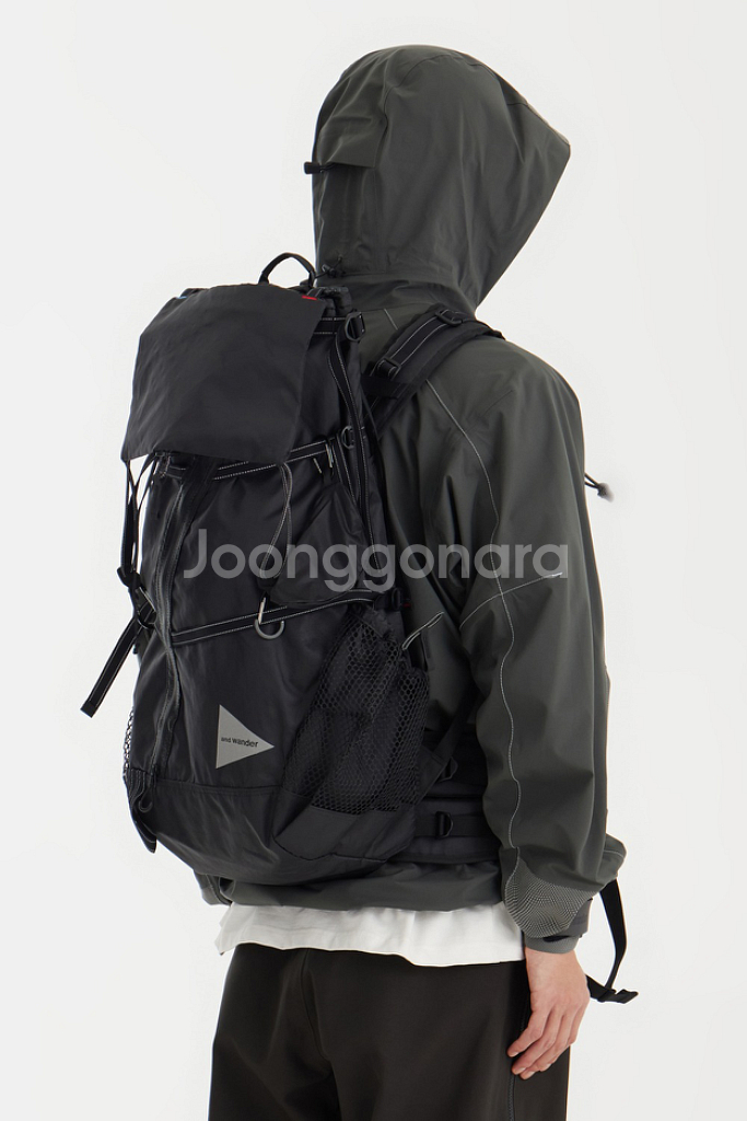앤드원더 에코팩 등산 백팩 40L 블랙 새상품--4