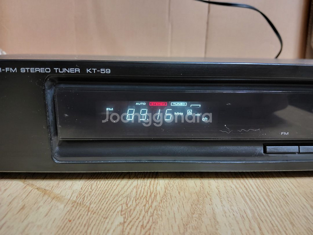 KENWOOD 켄우드 튜너 KT 59 (오디오 앰프 음--1