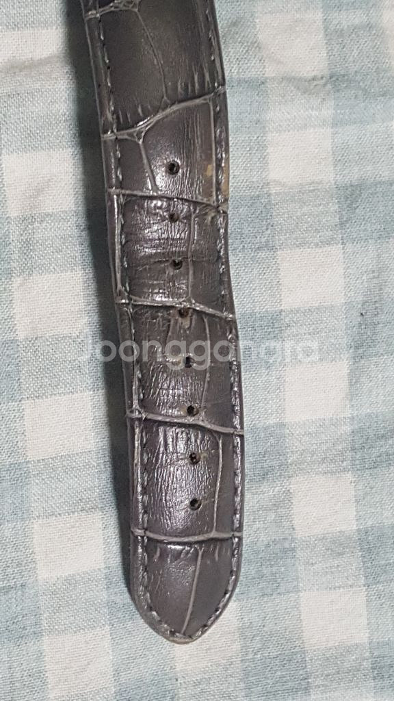 로만손 천연 가죽 시계--3