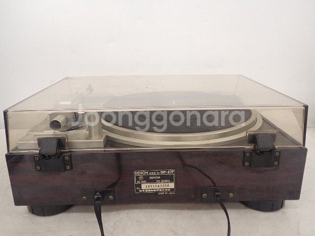 Denon 데논 고성능 풀 오토 턴테이블 DP-47F--6