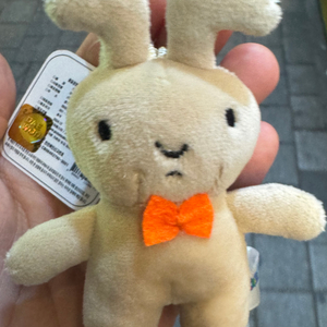 유리 토끼인형 네네토끼 8cm 인형키링