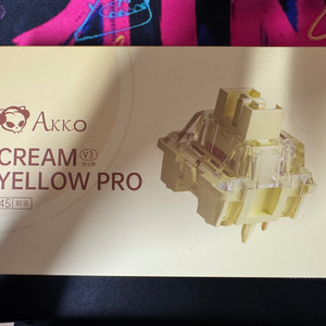 akko cream yellow pro v3 90